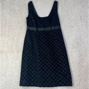 NWT Vineyard Vines Soirre Black Dress Front Bow Sz 10 Preppy